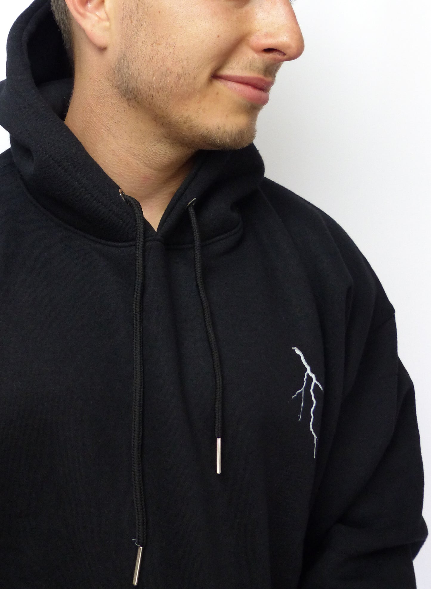 Hoodie oversize noir Myths believers